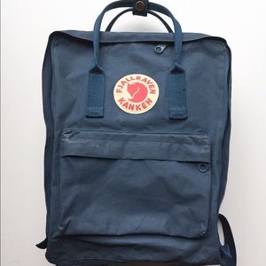 Fjallraven Kanken Classic Backpack Navy Blue